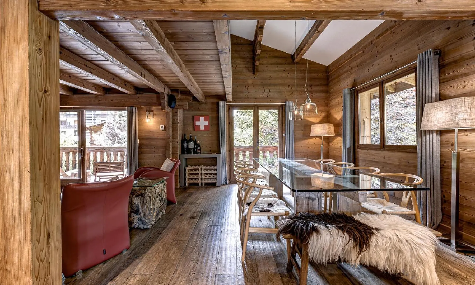 שאמוני Chalet Les Sauberands